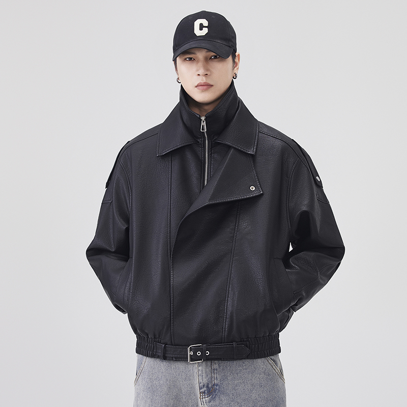 Autumn Winter Leather Jacket M - огляд і ціна Streetwear Brand Clothing